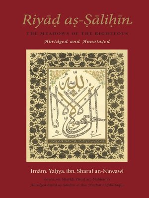 cover image of Riyad as-Salihin